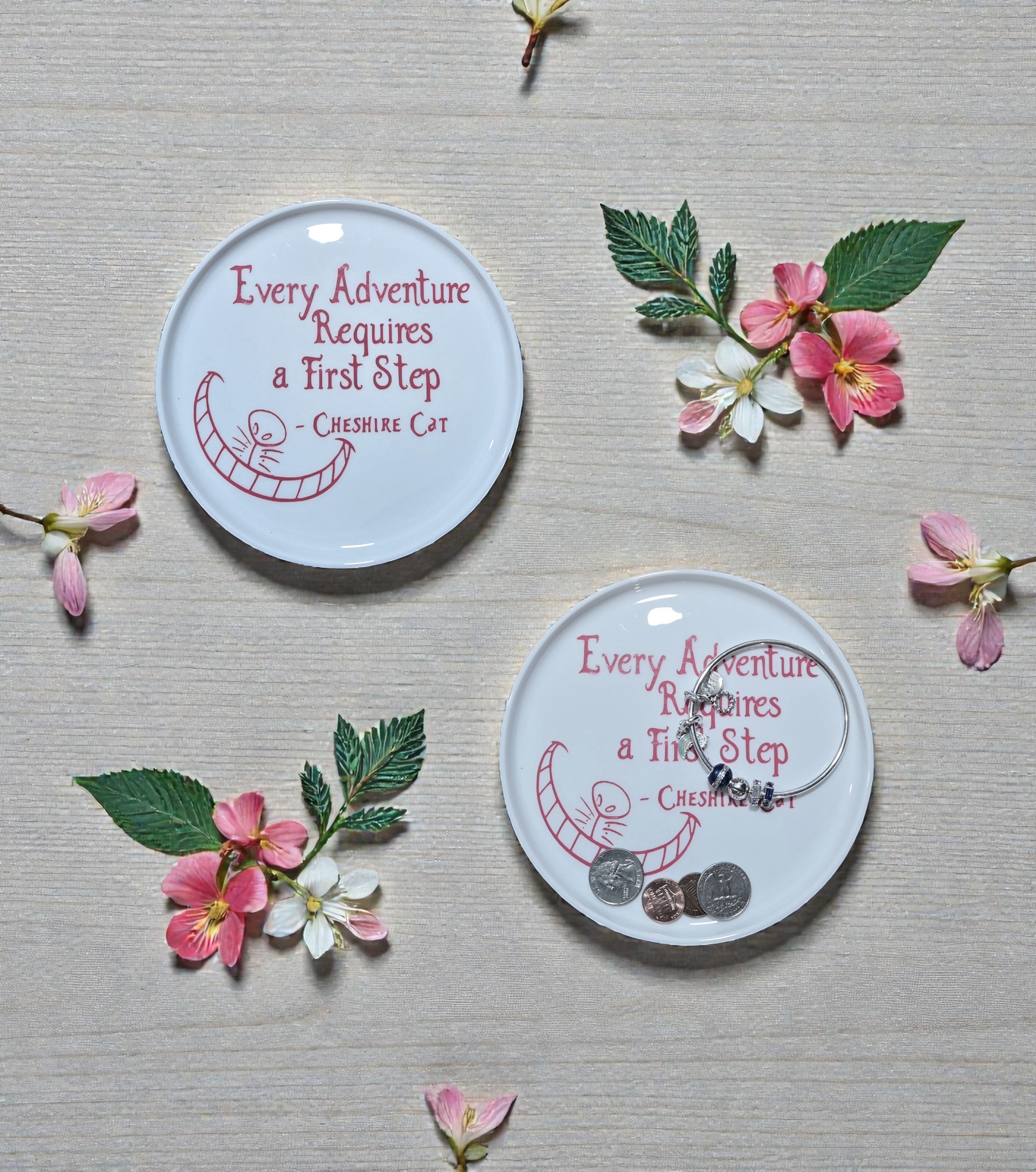 Every Adventure Requires.... Jewelry or Tranket Plate