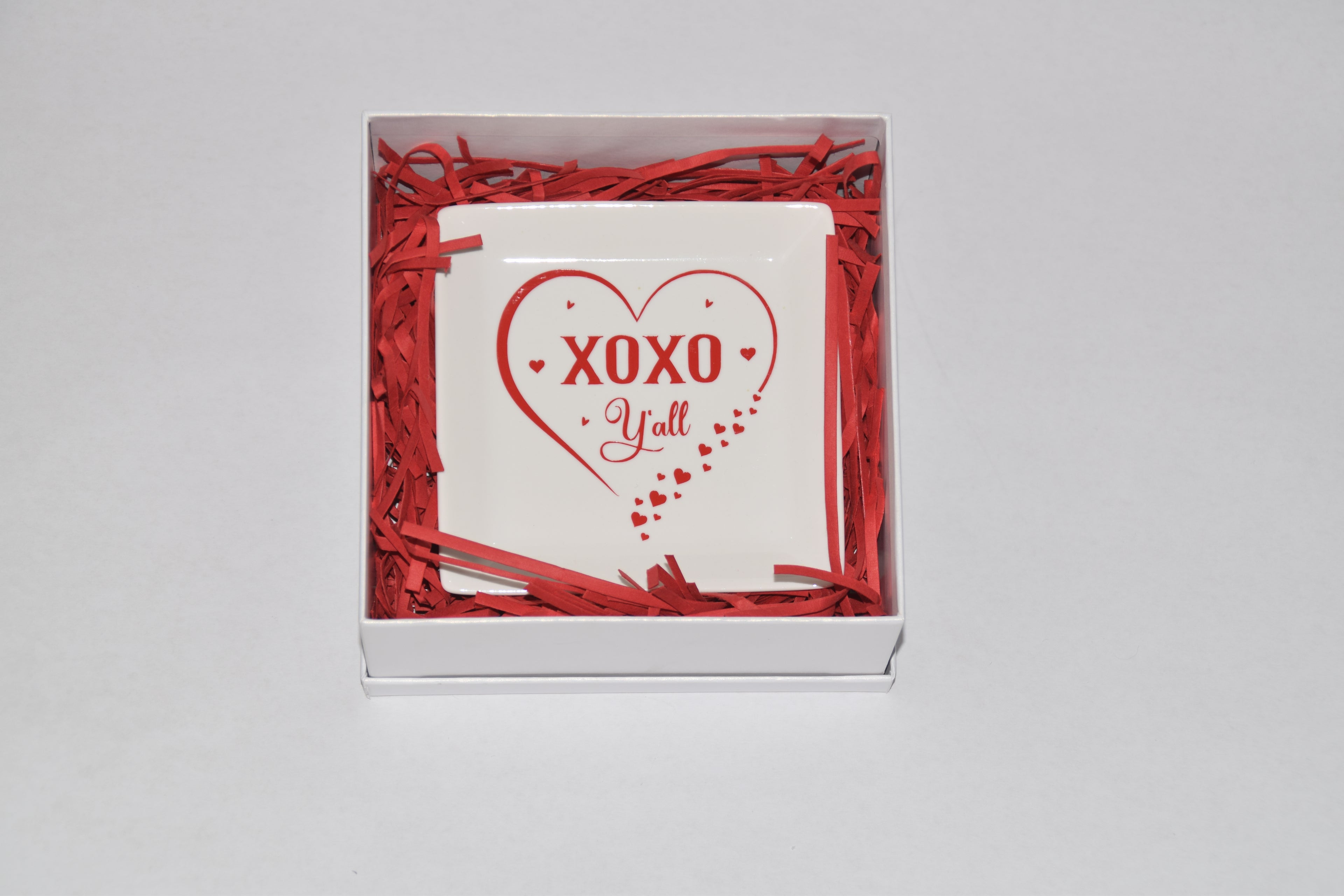 XOXO Y'ALL Jewelry or trinket tray