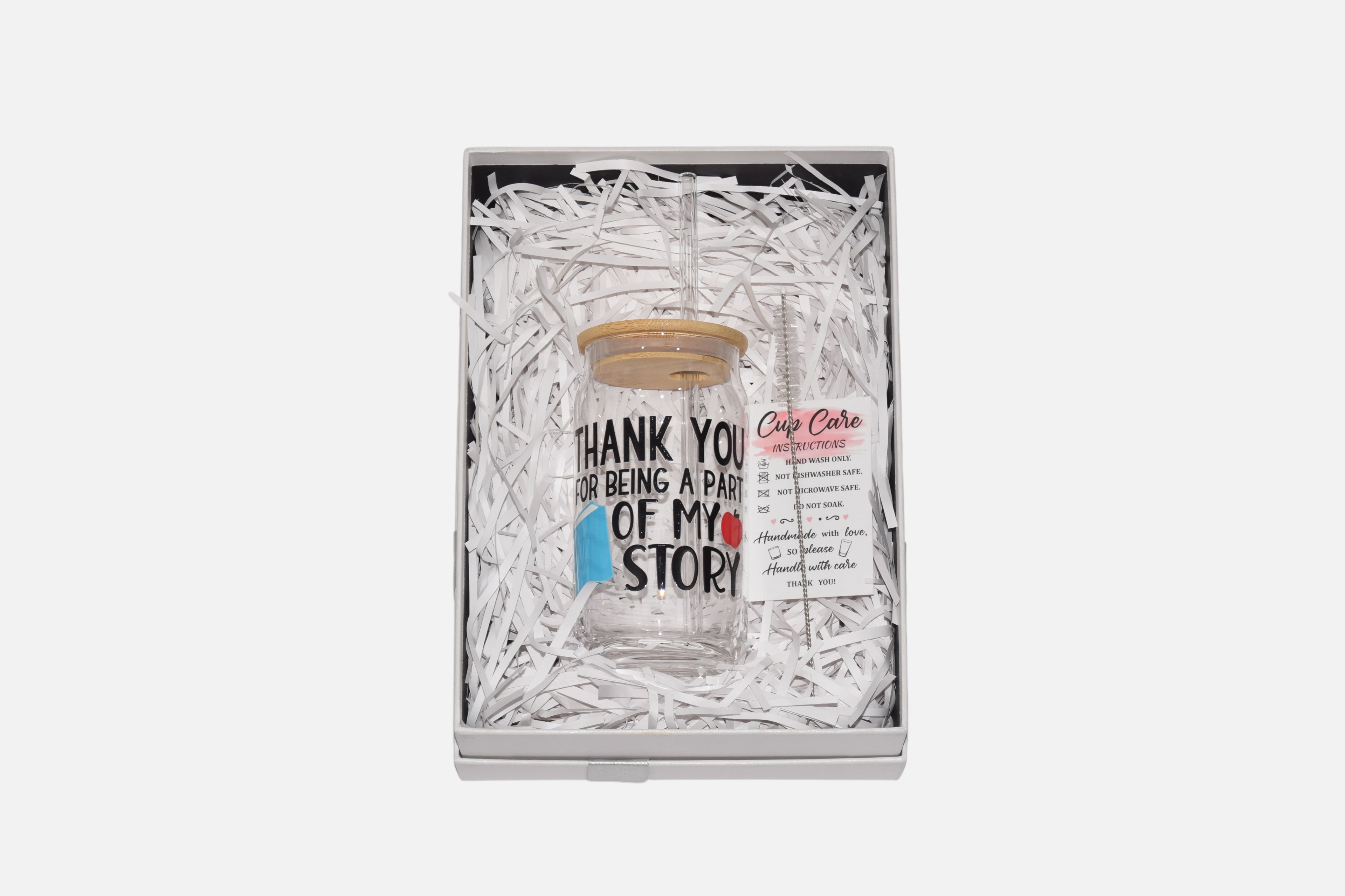 Thank you for being a part of my Story Glass Cup