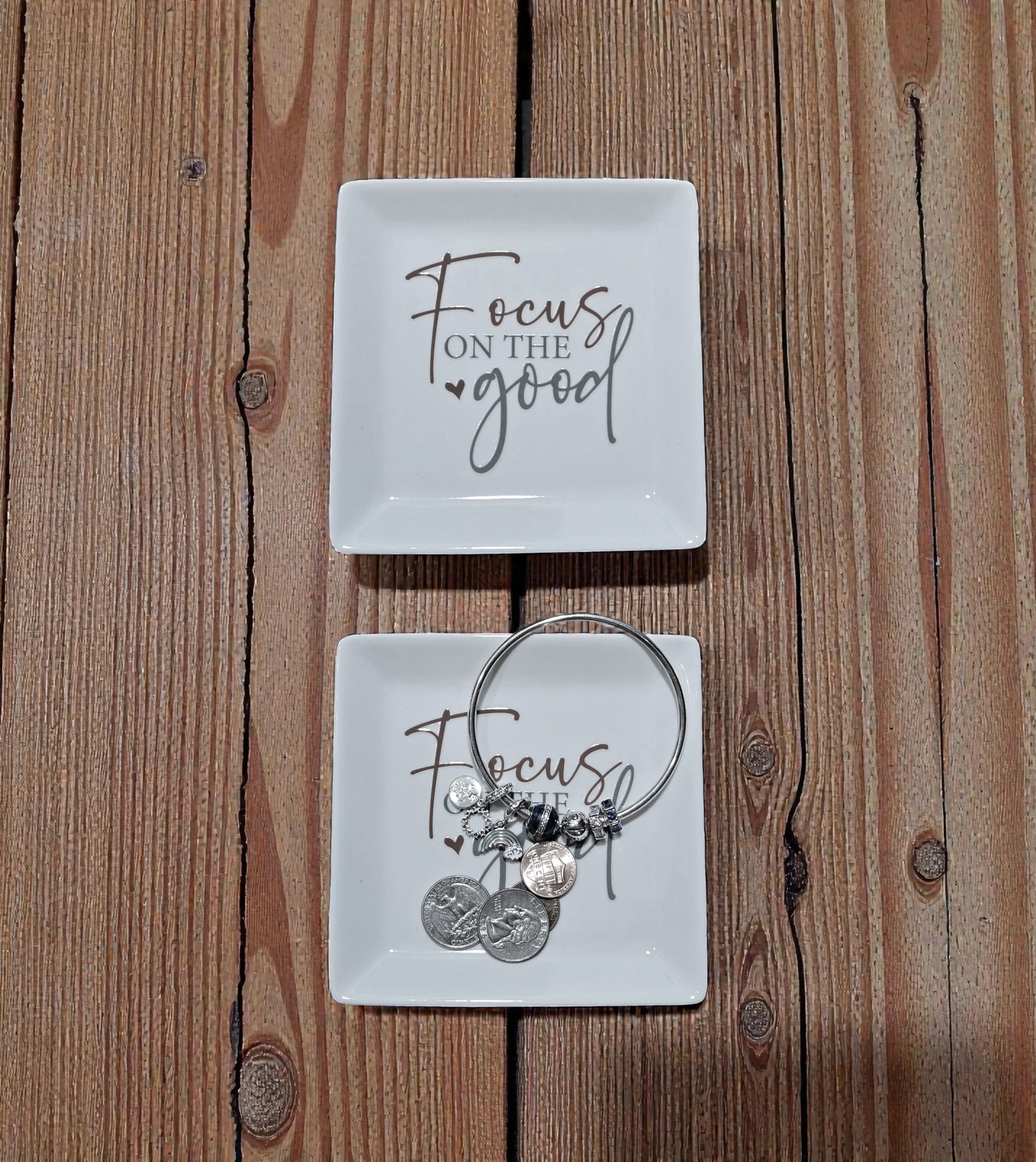 Focus on the Good Jewelry or Trinket Tray