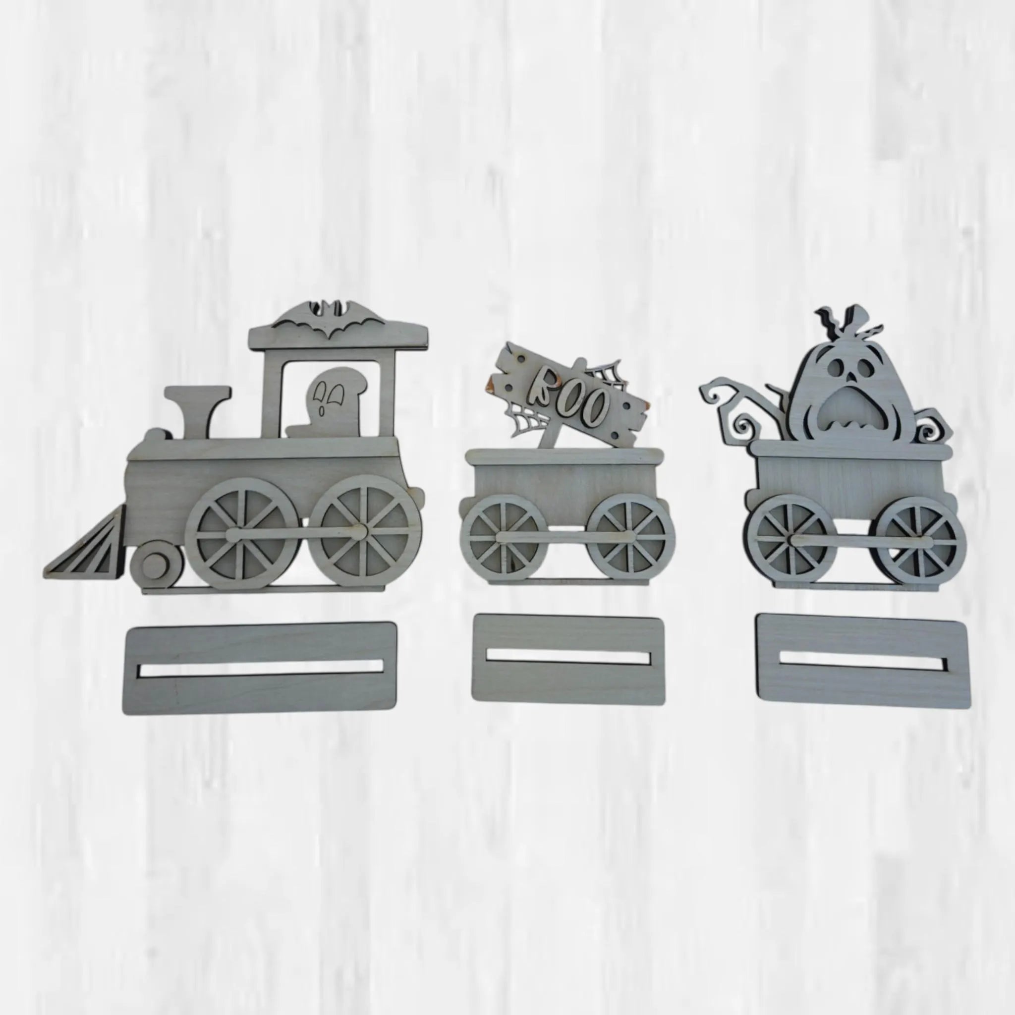 Ghost Train DIY Wooden Kit