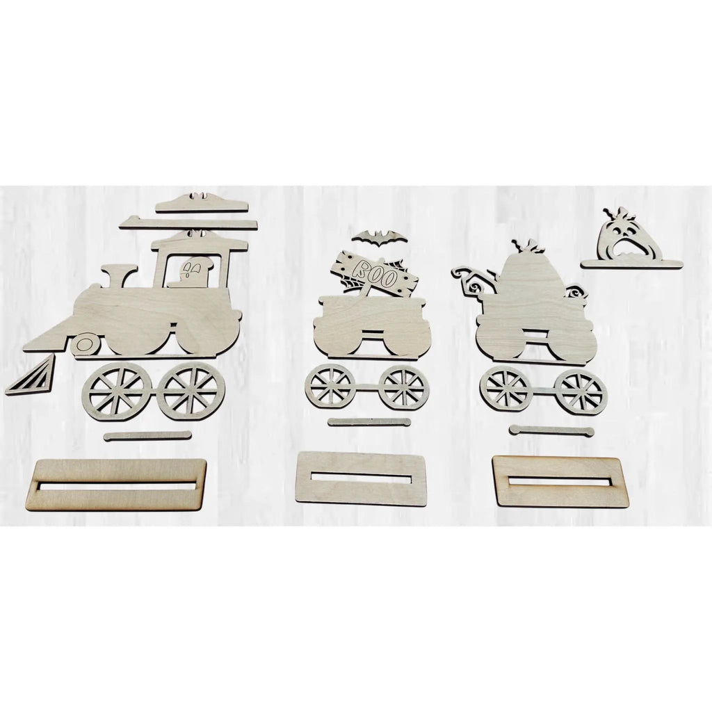 Ghost Train DIY Wooden Kit