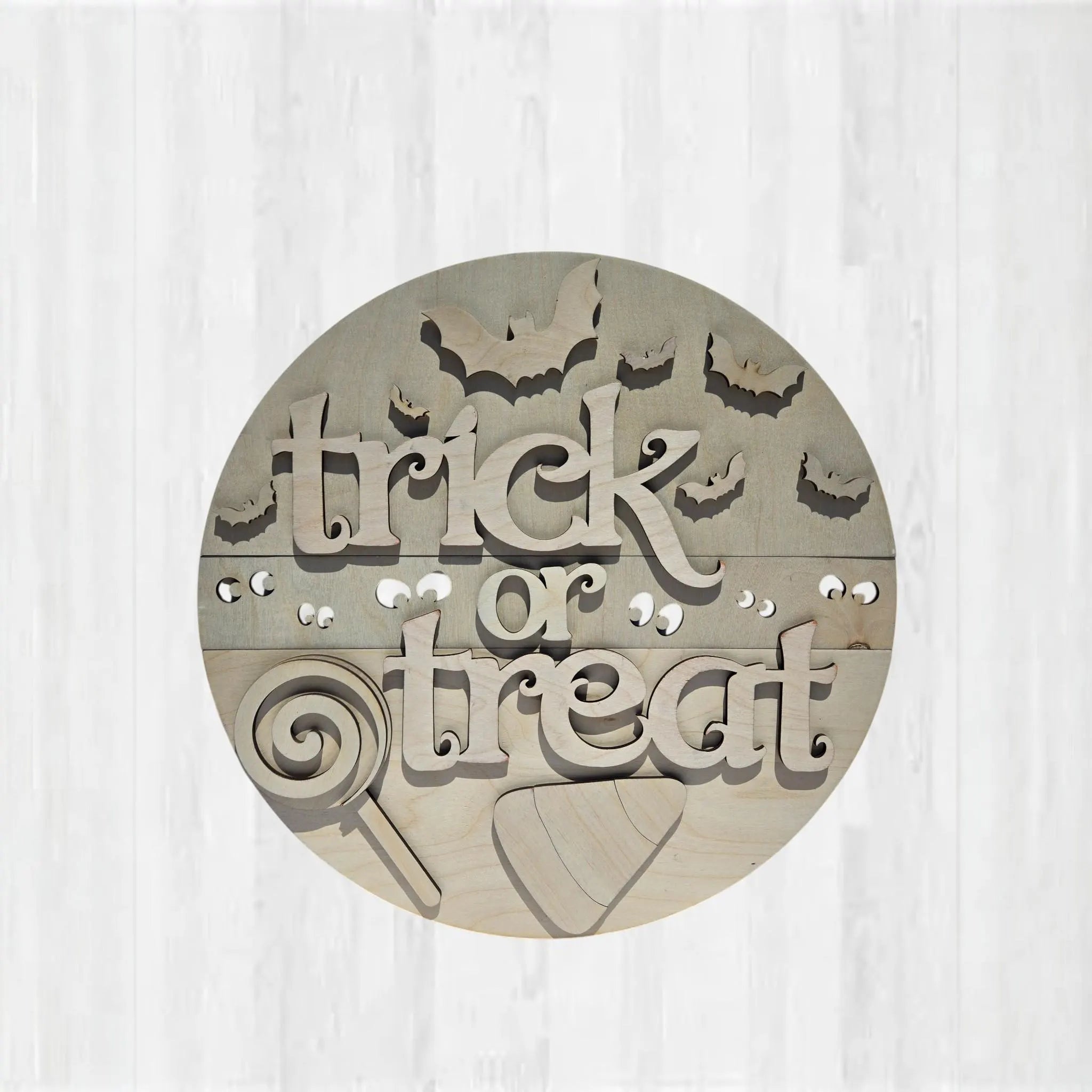 Trick or Treat Door Sign