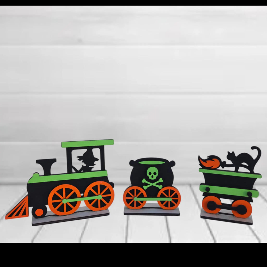 Witch Train DIY Wooden Kit