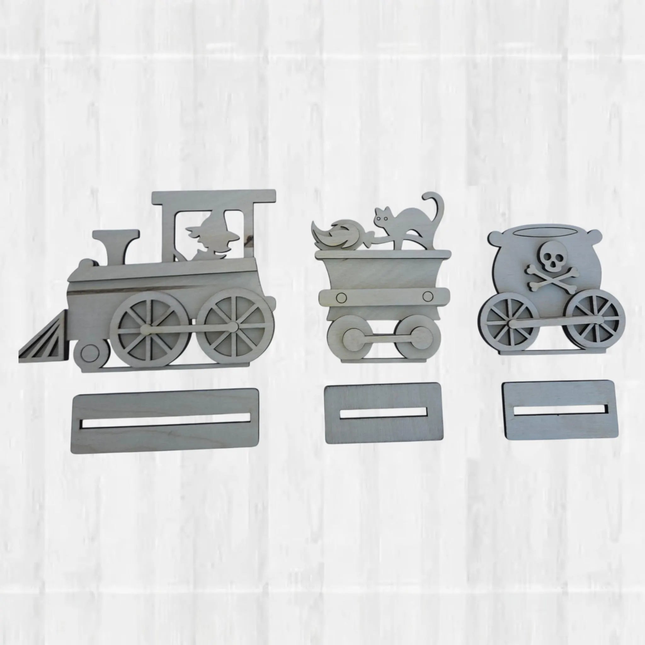 Witch Train DIY Wooden Kit